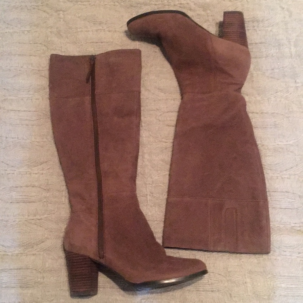 WORN ONCE Cole Haan Nubuck Leather Boots